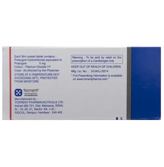 prax 5mg tablet 10's